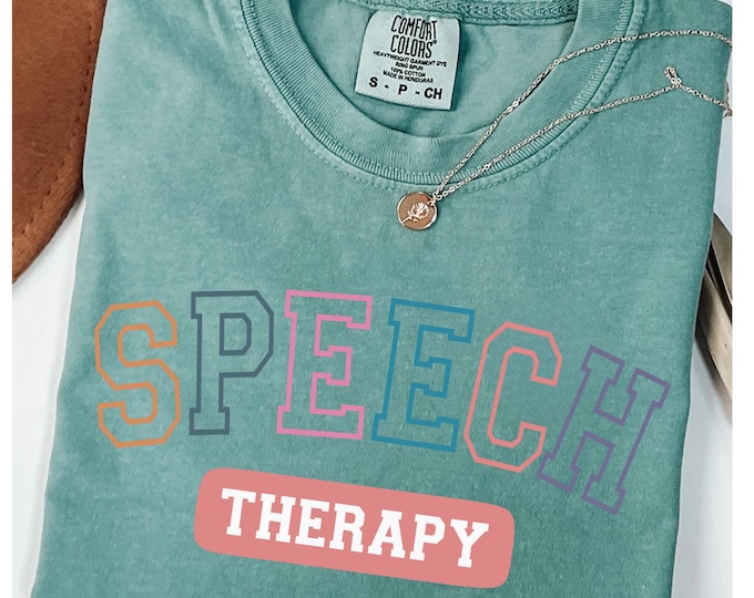 Comfort Colors® Speech Therapy Shirt, Speech Therapist Shirt, It's A Good Day For Speech Therapy Shirt, Gift For Therapist, Communication
