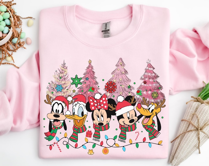 Disney Christmas Tee, Mickey’s Very Merry Christmas Party Shirt, Mickey & Friends Christmas Sweatshirt, Disneyland Xmas Family Holiday Shirt