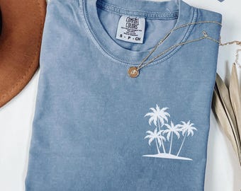 Sommer-Shirt, Strand-Shirts, süße Hemden, T-Shirt Frauen, Urlaubs-T-Shirt, süße Sommerkleidung, Urlaubshemden, Damen-T-Shirts, Komfortfarben-Hemd