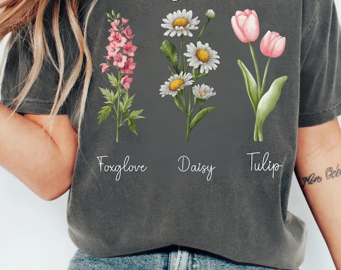 Subtle FDT Shirt, F*ck Donald Trump Tshirt, Floral FDT Gift, Flower Anti Trump T-shirt, Anti MAGA Shirts, Political T shirt, Feminist Gift