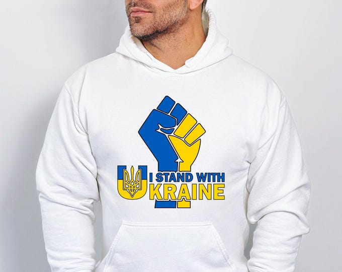I Stand With Ukraine Shirt,Anti Putin Ukrainian Flag Shirt,Support Stand for Ukraine Peace Tee Shirt,Ukrainian No War Safe Ukraine Tee Shirt