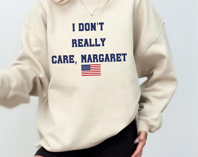 I dont really care Margaret Sweater, Vance Tshirt, JD Vance Tshirt, Vance Tshirt, Conservative Gift, I don't really care interview Vance
