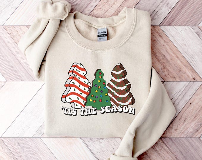 Tis The Season Sweatshirt, Christmas Tis The Season Sweatshirt, Merry Christmas Shirt, Christmas Sweatshirt, Cute Winter Hoodie ,