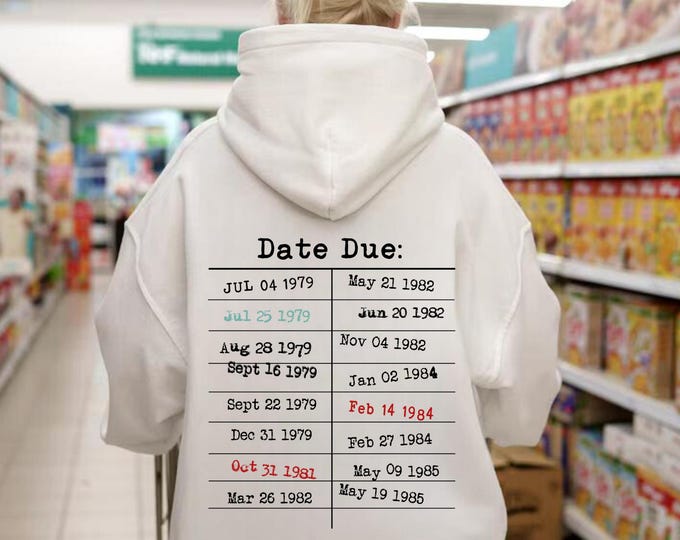 Library Card Due Date Shirt, Library Card, Book Lovers Shirt, Library Check Out Due Date Card, Book Lover Gift, Teacher Gift, Bookish Gifts,