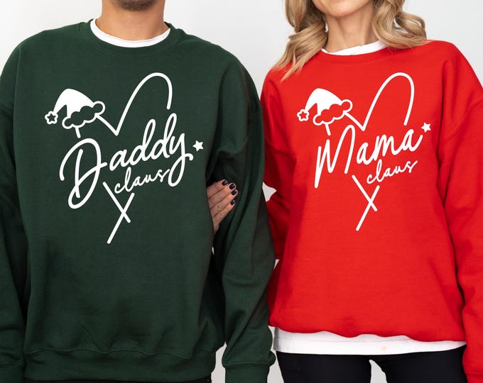 Christmas Couple Merry Christmas Sweatshirt, Christmas Couple Matching, Funny Christmas Couples Sweater, Holiday Couples Sweatshirt