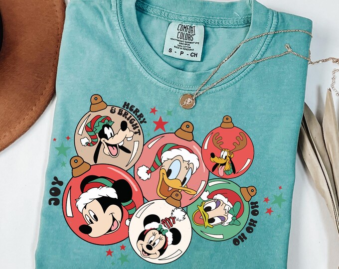 Disney Christmas Tee, Mickey’s Very Merry Christmas Party Shirt, Mickey & Friends Christmas Sweatshirt, Disneyland Xmas Family Holiday Shirt