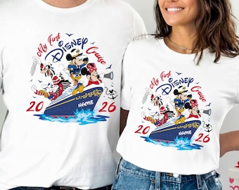 Disney Cruise 2026 Shirt, Disney Cruise Family Shirts, Disney Cruise Squad Shirt, Minnie & Mickey Passende Familie Disney Cruise Shirt