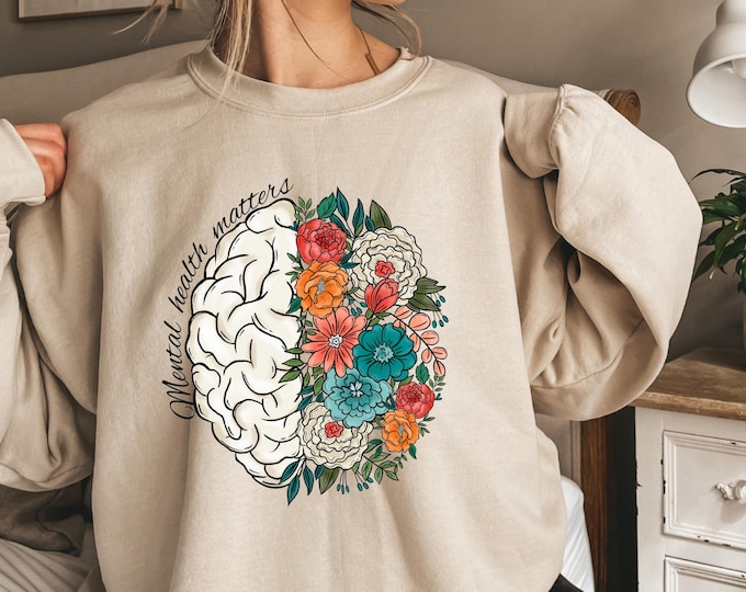 Mental Health Matters Shirt, All day every day, Women Mental Health, Anxiety Shirt, Motivational Shirt, Therapist Shirt, Psychologist Tshirt