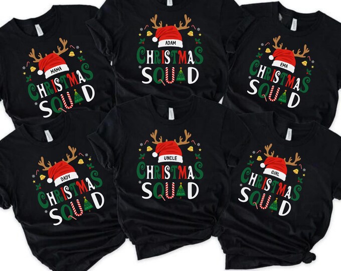Christmas Squad Shirt, Family Christmas 2025 Shirts, Christmas Group Shirt, Christmas Family Shirt, Christmas Pajamas, Family Matching Shirt
