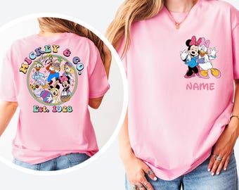 Camiseta com autógrafos do Mickey e seus amigos, Camiseta da Disney World, Camisetas, Camiseta da Disneyland, Camiseta do Mickey e companhia da Disney, Reino Mágico
