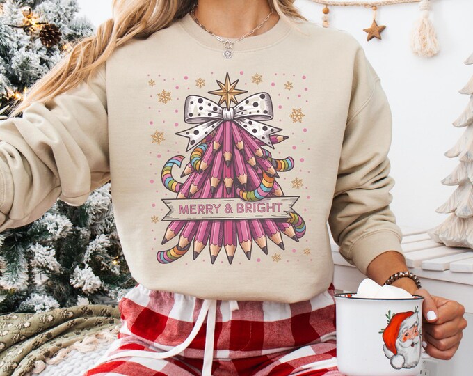 Christmas Teacher shirt, Christmas Gift For Teacher, Teaching Tee, Teachers Day, Teachers Life Shirt, Teacher Life,Christmas Sweatshirt