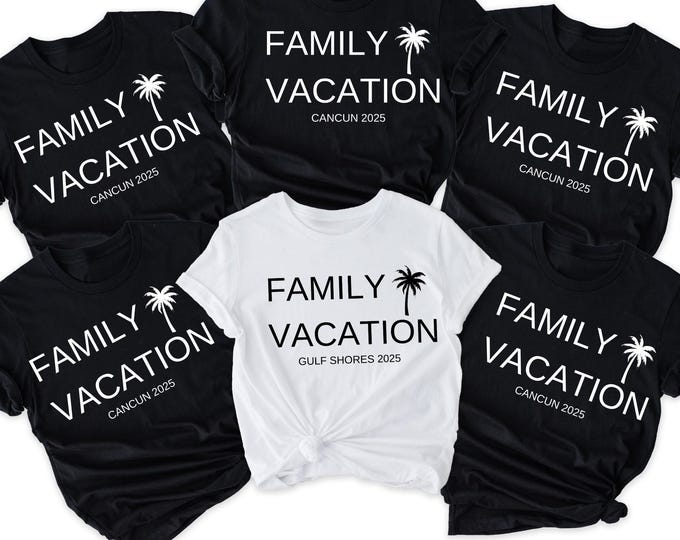 Custom Family Vacation Shirts, Summer Vacation Shirts Matching, Family Matching Tees, Beach Vacation Family Matching Shirts, Beach Shirt,