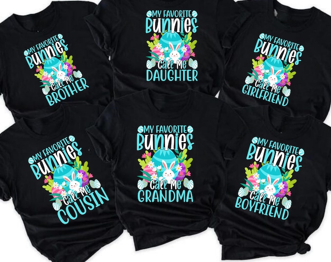 Custom Family Easter Shirts,Easter Matching Bunny Shirts,Funny Easter Family Shirts,Easter Egg Shirt,Matching Family Tees,Easter Day Shirt,