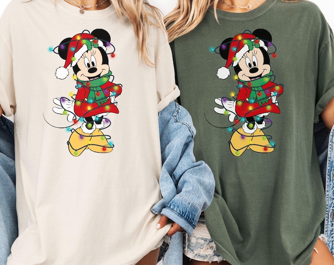 Custom Disney Christmas Shirt, Family Matching Christmas Shirt, Disneyland Christmas Shirt, Disneyworld Christmas 2026 Shirt