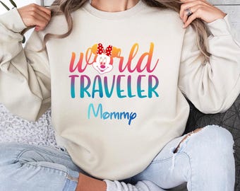 Benutzerdefinierte Disney World Traveller Urlaub 2026 Familienurlaub 2026 Shirts, Disney Trip 2026 Shirt, Disneyland Shirts, Disney paar Shirts,