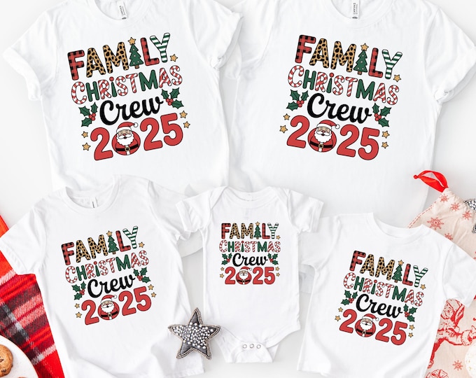 Christmas Crew Shirt, Family Christmas Shirt, Family Christmas Shirts, Christmas T Shirt, Toddler Christmas Shirt, Holiday Shirt