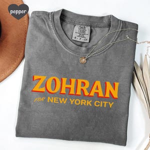 Zohran Tee, Zohran for Mayor, Zohran Mamdani, Vote Zohran for Mayor, Rank Zohran for Mayor, Zohran Shirt, Progressive Shirt, Zohran 2026 image 6