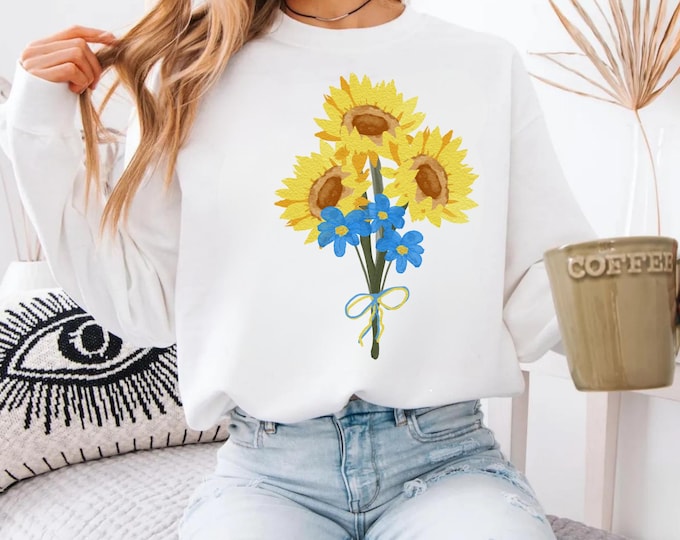 Sunflower Ukraine, Proud Ukrainian T-Shirt, Pray for Ukraine Tee, No War Ukraine, Zelensky, Ukraine Military Shirt, Ukraine Trident Shirt