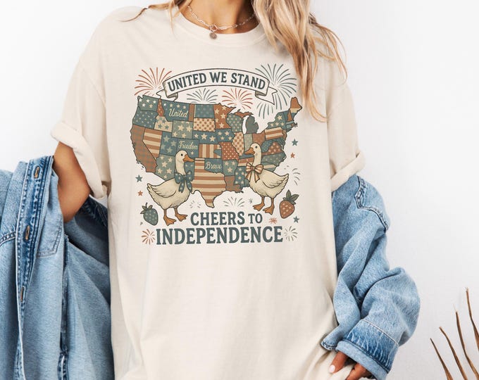 Comfort Colors Goose Usa Shirt Goose Shirt,4th Of July Shirt Patriotic Shirt Independence Day Shirt USA American Flag Shirt Fourth of July