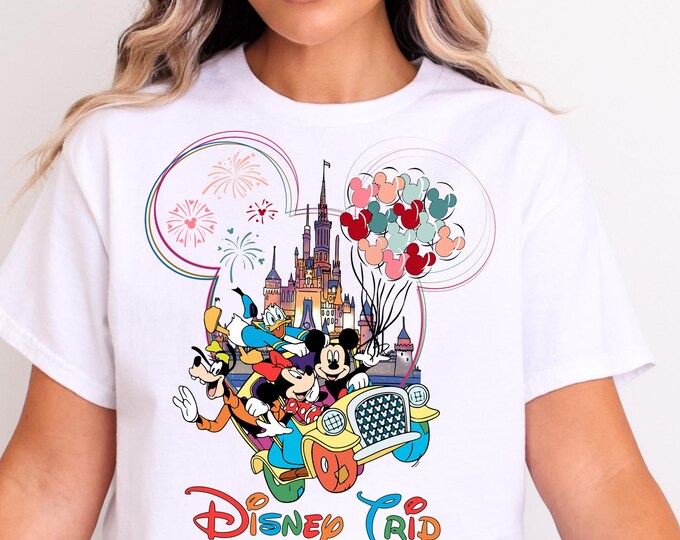 Mickey and Friends Summer Shirt, Disney Summer Trip Tee, Walt Disney World Summer Vibes Sweatshirt, Disney Family Summer Vacation T-Shirt