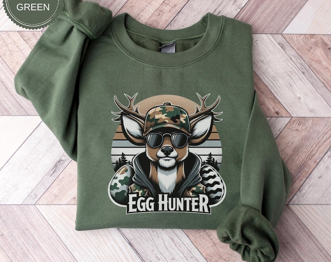 Egg Hunter Camo Easter Shirts, Toddler T-shirt, Easter Day Shirt, Camo Easter Bunny Shirt, Happy Easter Shirt, Easter Egg Hunt Kids Shirt