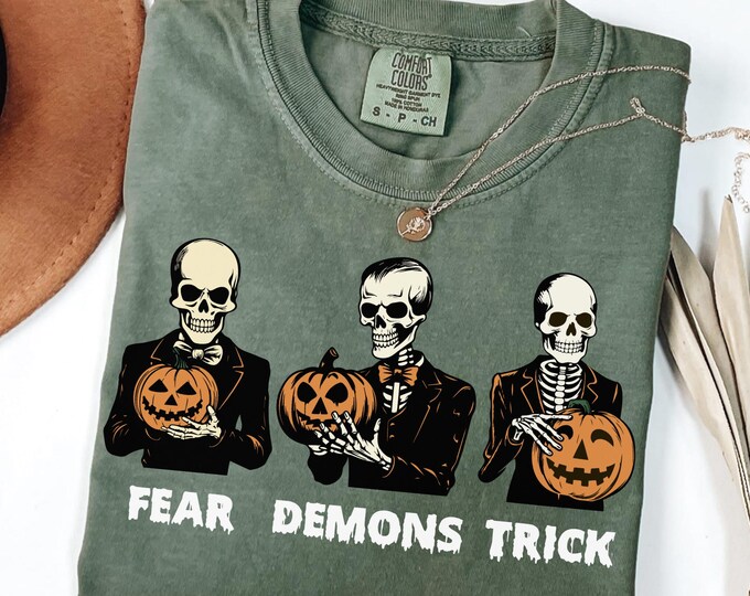 Subtle Anti Trump Halloween Comfort Colors® Shirt, Anti Trump FDT Halloween Shirt, Political Protest Shirt, Human Rights, Activism Tee