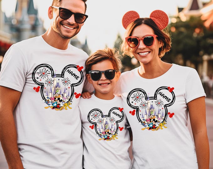 Custom Disney Trip Shirts, Disneyland Shirts, Disney Family Trip Shirt 2026, Disney Group Shirt , Disney Family Shirts, Disney Couple Shirt
