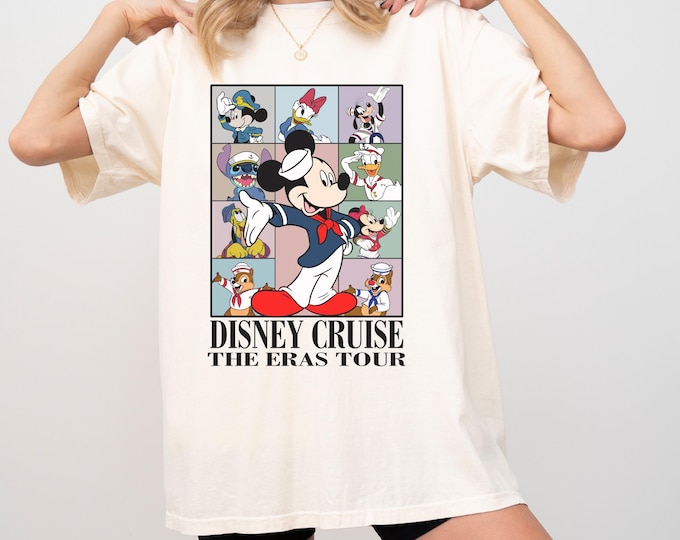 Comfort Colors® Disney Cruise Squad Shirt, Mickey and Friends Cruise Tee, Disney Cruise Trip Shirt, Disney Summer Shirt, Disney Vacation Tee