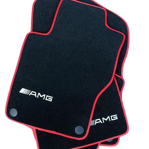 Tapis de voiture de luxe sur mesure pour Mercedes Classe A, Classe C, Classe E, Classe S CLA CLC CLE cls Jeu de moquettes sur mesure - Conduite à droite disponible