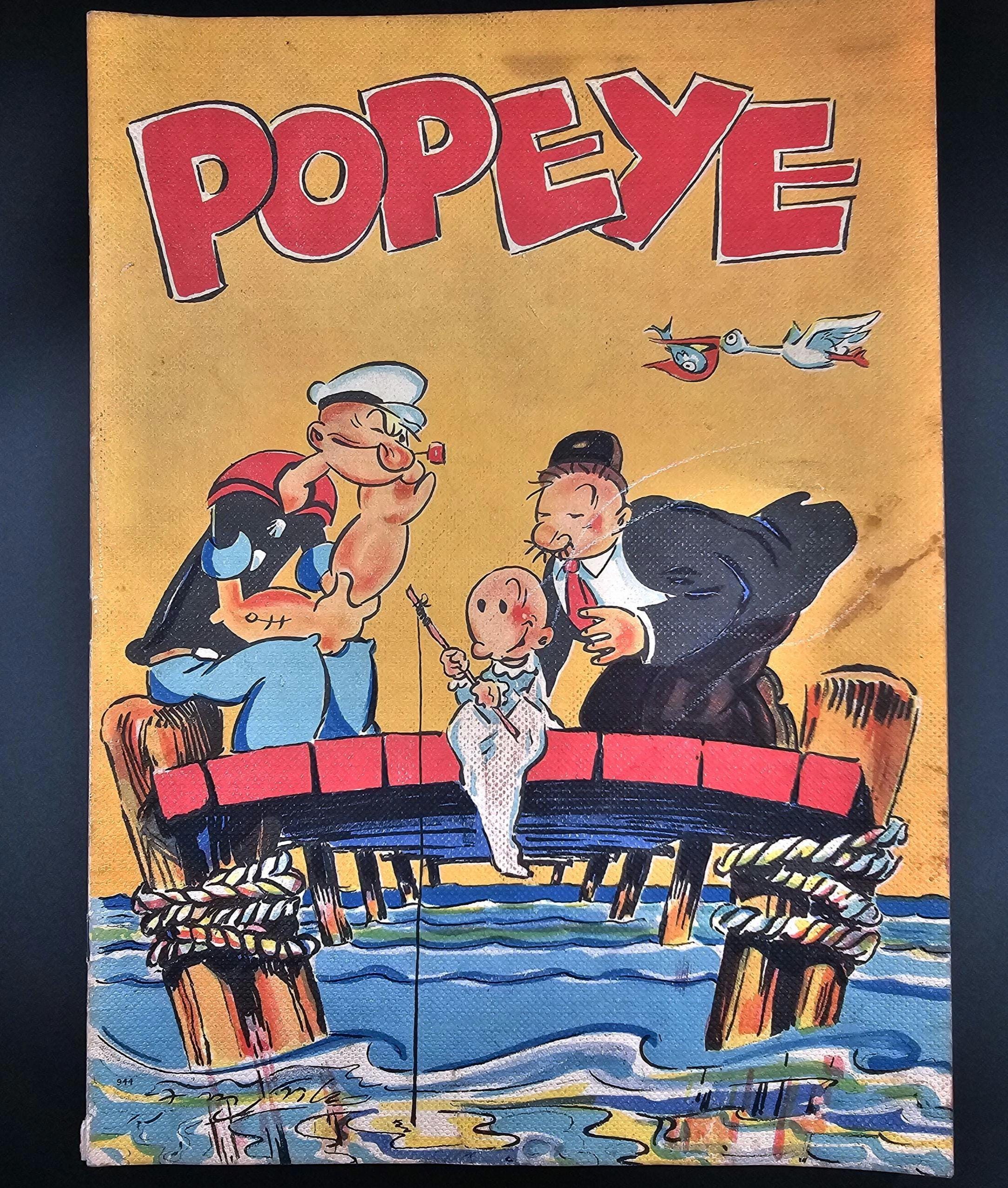 1982年 ポパイ カラーコミック ペーパーバック/ヴィンテージ 絵本 洋書 Popeye comic books - Etsy 日本