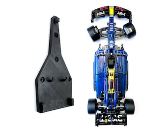 Wall Mount for Lego F1 Oracle Red Bull 42206 - Vertical / Horizontal Display