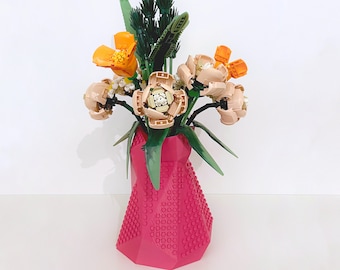 Lego Compatible Bouquet Vase - Large (Maryan)