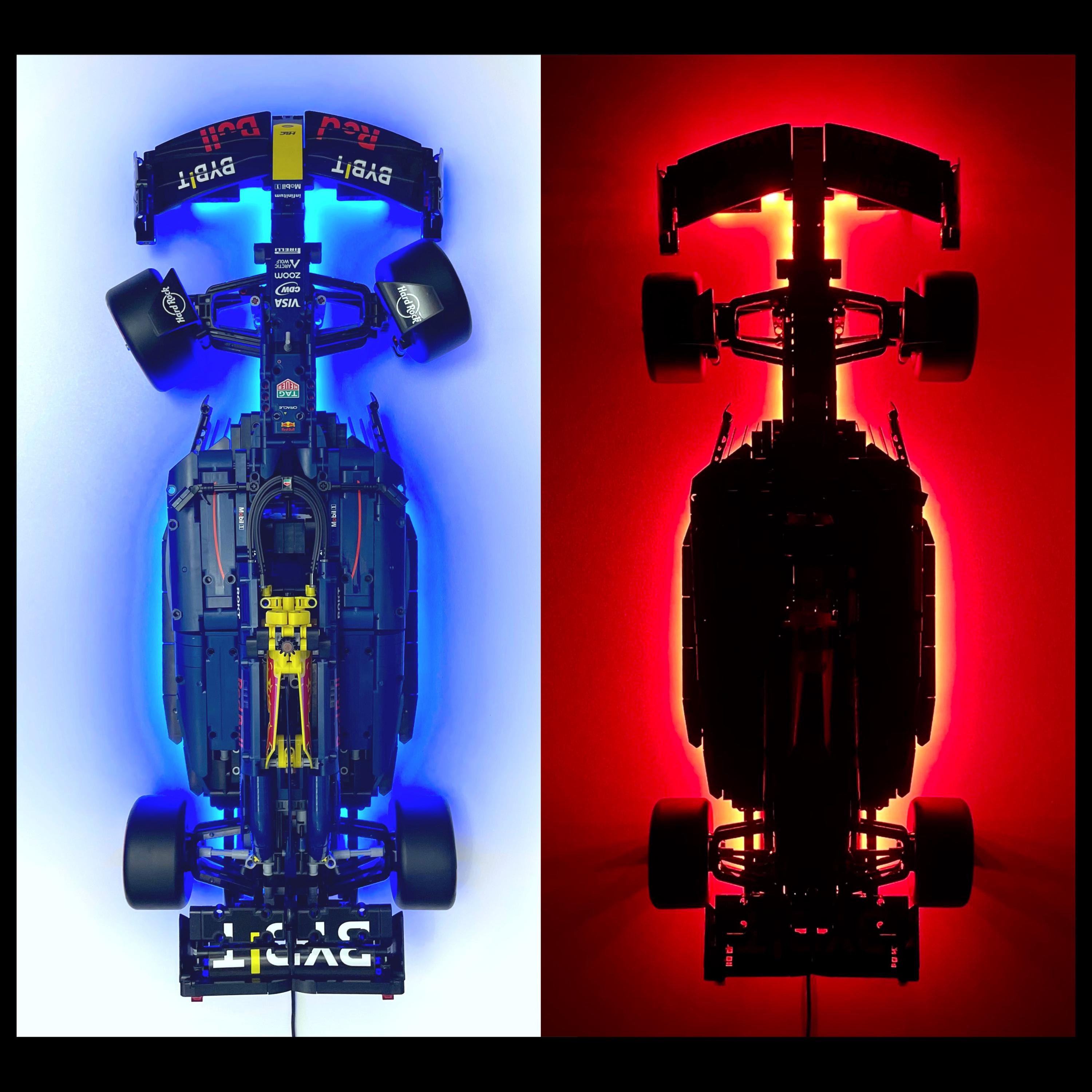 Wall Mount W/ Smart LED for Lego F1 Red Bull 42206 - Etsy