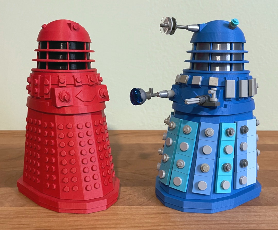 Doctor Who Dalek Lego Compatible Container Australia