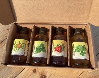 Organic Apple & Pear Vinegar Gift Box (4oz ea.)