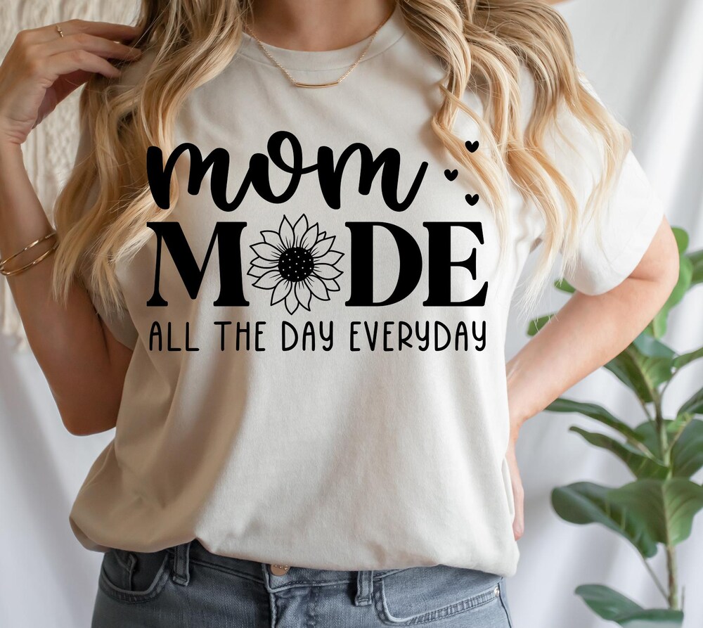 Mom Mode Shirt, Mom Mode, Mother'S Day Shirt, Proud Mom Shirt, Boy Mama Shirt, Mama Of Girls Shirt, Mom Shirt, Mommy Shirt
