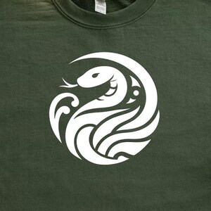 Chinese New Year Snake Sweatshirt, Chinese Snake Hoodie, 2025 Lunar New Year Tee, Year of the Snake Shirt, Chinese Zodiac Snake Sweatshirt
