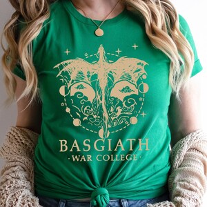 Dragon Lover Fourth Wing Shirt, Basgiath War College Tee Comfort Colors, Rebecca Yarros Fan Gift, Violet Sorrengail Book Shirt