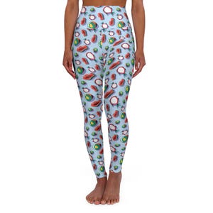 Leggings de yoga taille haute Dream Fruit du dragon - Leggings de fitness, collants d&#39;entraînement, vêtements de sport, pantalons de yoga, cadeau pour yogis