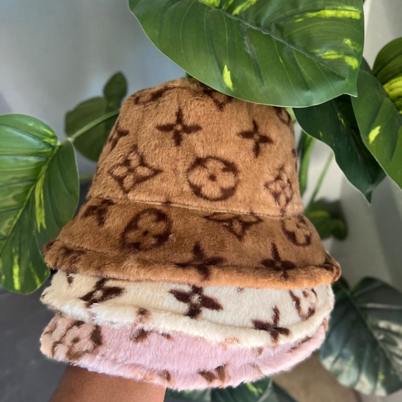 Fluffy Bucket Hat Etsy