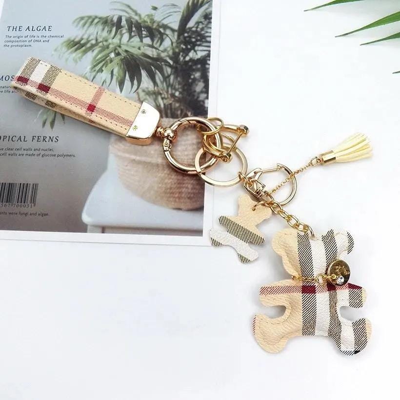 Burberry bag charm Etsy