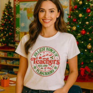 Funny Teacher Christmas Shirt – Men's Funny Christmas Shirt, Christmas Teacher Shirt, Men's Christmas Funny, Teacher Christmas Gift.