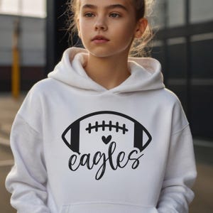 Girls Philadelphia Eagles, Girls Philadelphia Eagles NFL Sweatshirt, Girls Eagles Hoodie, Girls Eagles Football,Philadelphia Eagles Kids