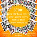 ALL ACCESS mini book templates, printable pdf for Booktok TBR jar, reading tracker, book nooks & ornaments, anxiety bookshelf, dollhouse