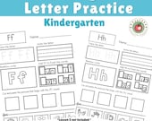 UFLI Aligned Letter Practice - Lesson 1-34