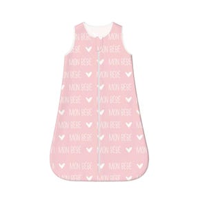 Saco de dormir personalizado con nombre de bebé