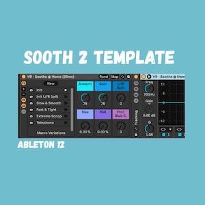 Affordable Soothe2 Template for Ableton Live – Pro Dynamic Resonance Taming | Vocal & Mix Cleaning Preset for Instant Clarity .sooth 2