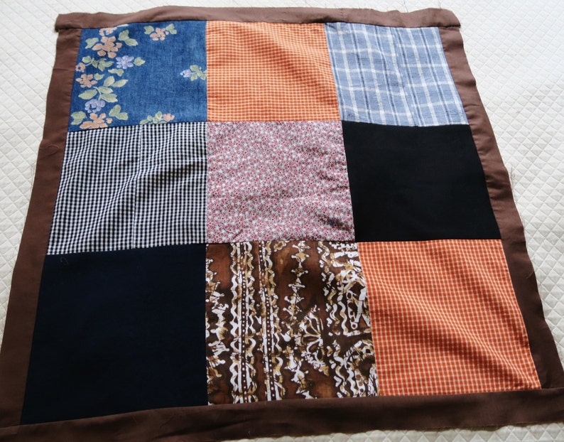 Lot Large Quilt Blocks 7 Country Quilt Blocks Unfinished Etsy