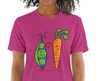 Peas and Carrot Unisex Short Sleeve T-Shirt