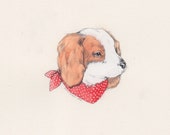 I will draw/paint a portrait of your pet for you.